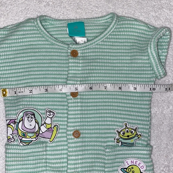 Disney baby Toy Story waffle romper buzz light year “I need space” 6/9m - Picture 5 of 8